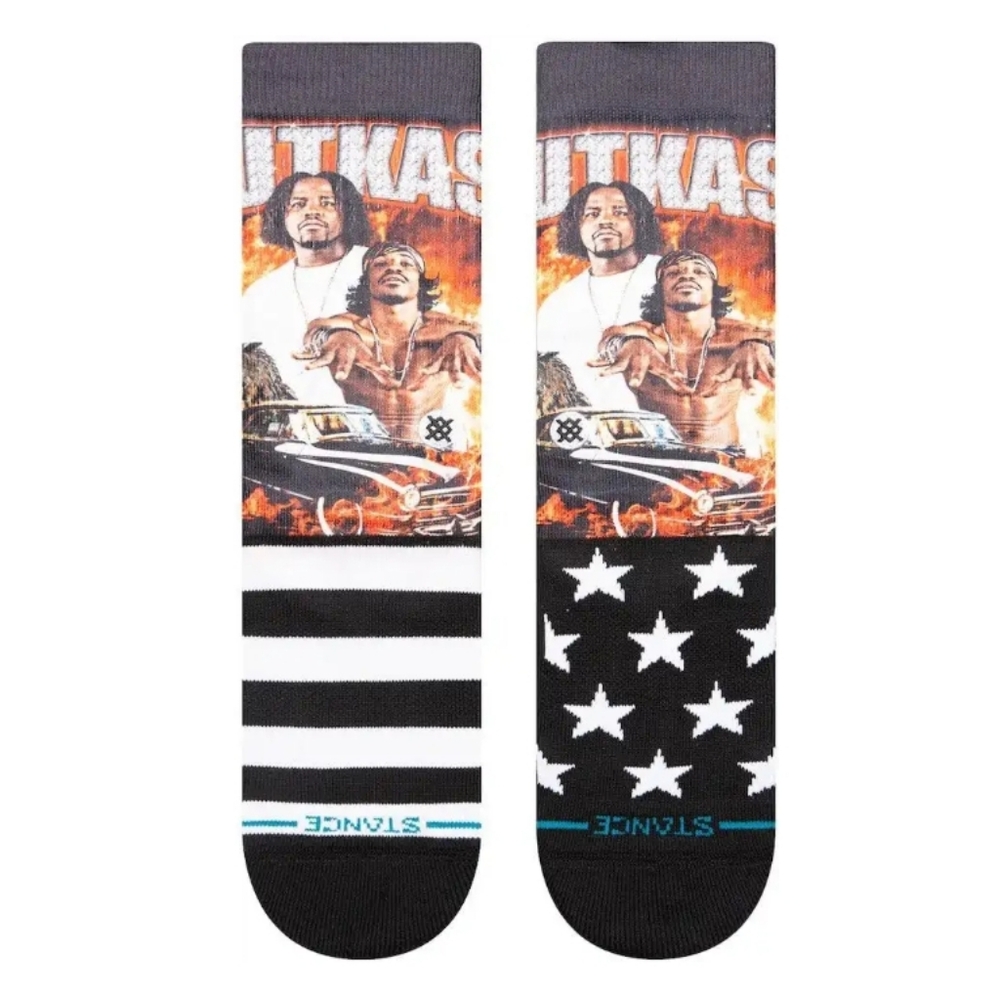 NWT Men's Outkast Stankonia Stance Casual Crew Socks - Picture 4 of 7